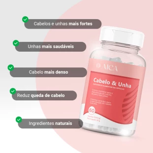 Kit Cabelo e Unha - 3 Unidades